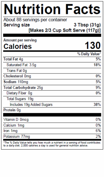 Nutrition Facts